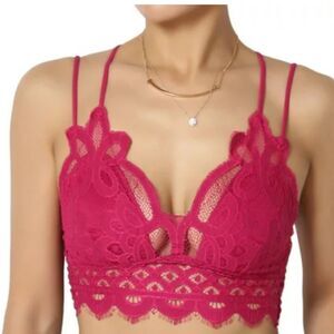 ZENANA Bralette Falling For You Excellent support in Magenta